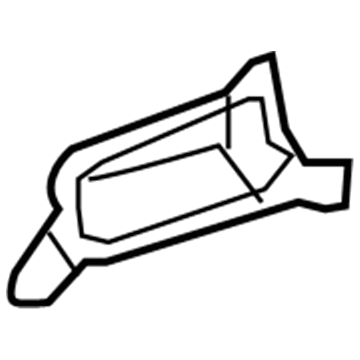 55077358AC Mopar Bumper Bracket Illustration 1 of 1