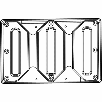 68278013AA Mopar Cover-TAILGATE Illustration 1 of 1