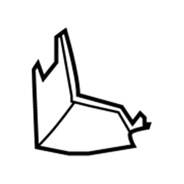 55157434AC Mopar Cover-Inside Mirror Illustration 1 of 1