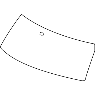 55369035AC Mopar Windshield Molding Illustration 1 of 1