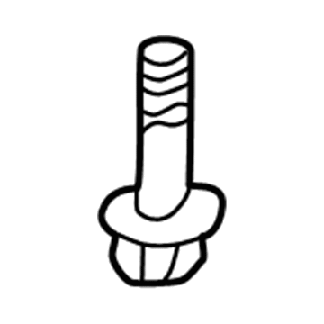 6505826AA Mopar Bolt Illustration 1 of 1