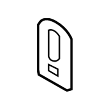 5155410AA Mopar REINFMNT-Front Bumper Side Rail Illustration 1 of 1