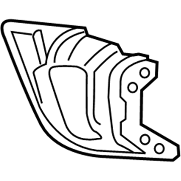 68335607AB Mopar Bracket-Rear Bumper Illustration 1 of 1