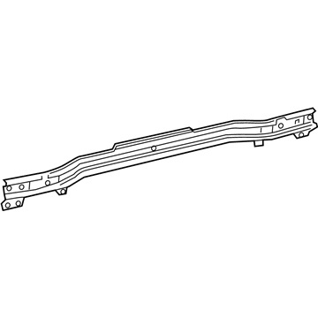68335617AA Mopar Rear Bumper Bracket Illustration 1 of 1
