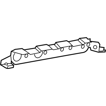 68335618AC Mopar Rear Bumper Bracket Illustration 1 of 1