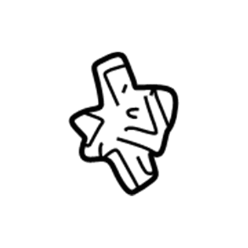 4658448AC Mopar Clip-Latch Illustration 1 of 1