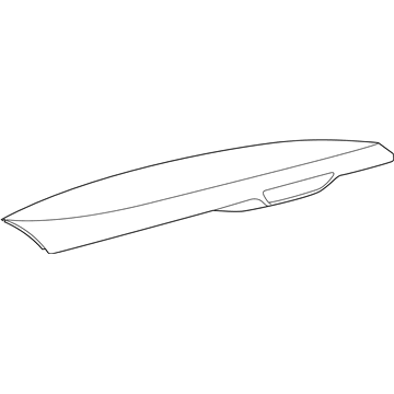 Mopar Spoiler - 68217495AA