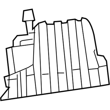 68022257AB Mopar Air Cleaner Cover Illustration 1 of 1