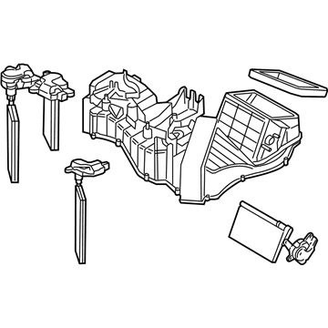 5093244AA Mopar Air Inlet Housing Illustration 1 of 1