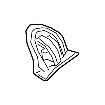 68039034AB Mopar REINFMNT-Shock Mounting Bracket Illustration 1 of 1