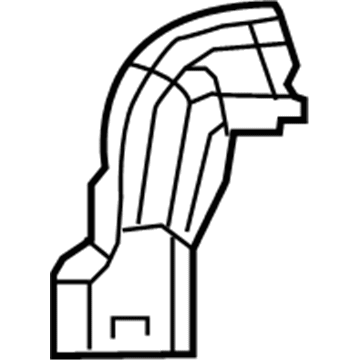 68224200AA Mopar Floor Duct Illustration 1 of 1