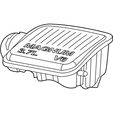 53034182AA Mopar Air Cleaner Resonator Illustration 1 of 1