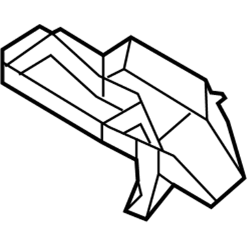 5073959AA Mopar Cover-A/C And Heater Illustration 1 of 1