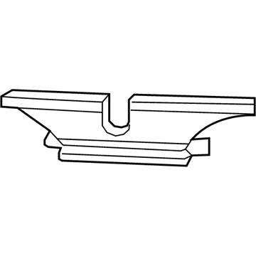 5058247AB Mopar Defroster Duct Illustration 1 of 1