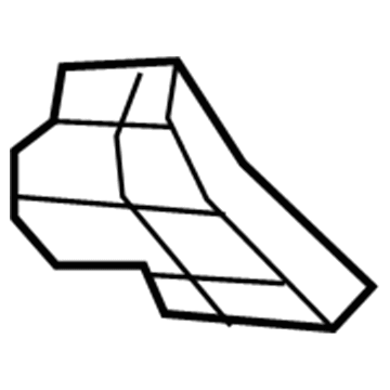 5191352AB Mopar Air Conditioning And Heater Duct Illustration 1 of 1