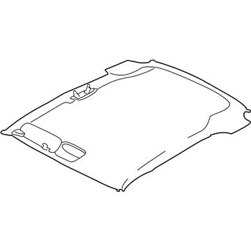 1ED43BD1AA Mopar HEADLINER-None Illustration 1 of 1