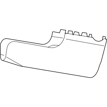 2015 Dodge Journey Steering Column Cover - 1RP30DX9AD