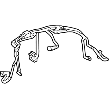 68222849AB Mopar Steering Wheel Wiring Illustration 1 of 1