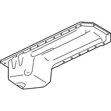 Dodge Ram Van Oil Pan - 53020920