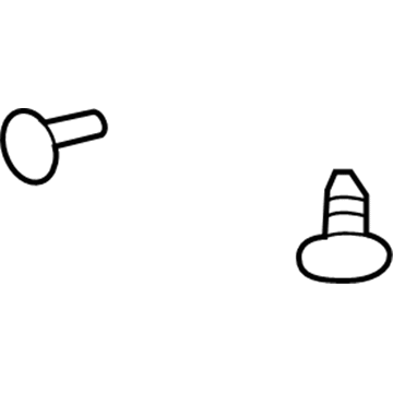 5029925AA Mopar Push Pin Illustration 1 of 1