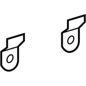 Mopar 5029482AA Bracket 5029482AA Mopar Bracket Illustration 1 of 1