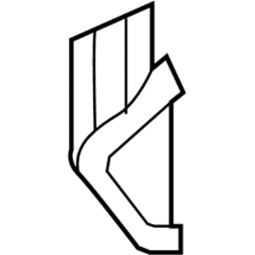 5029743AA Mopar Bumper Bracket Illustration 1 of 1