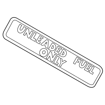 4595746AA Mopar Air Bag Warning Label Illustration 1 of 1