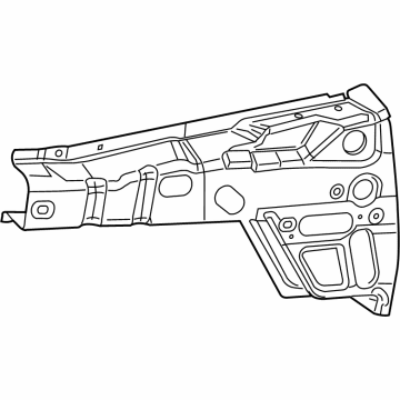 68085198AE Mopar Fender Illustration 1 of 1