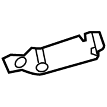 68036266AA Mopar Bracket-Fender Mounting MIDPOINT Illustration 1 of 1