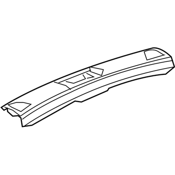 Mopar 1BP85XDVAD Molding-Rear Door SCUFF 1BP85XDVAD Mopar Molding-Rear Door SCUFF Illustration 1 of 1