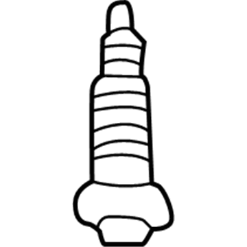 6035204 Mopar Tapping Screw Illustration 1 of 1