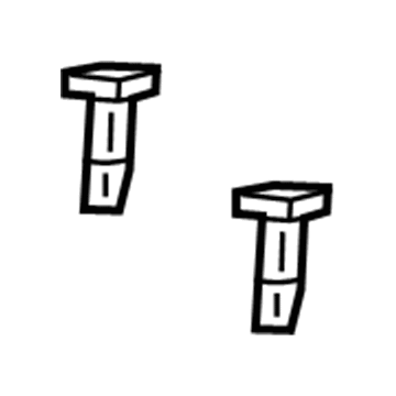 5VJ13DX9AA Mopar Headrest Headrest Illustration 1 of 1