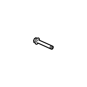 6512808AA Mopar Hexagon Flange Head Screw Illustration 1 of 1