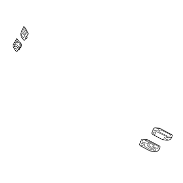 68449321AA Mopar Fog Lamp Bezel Illustration 1 of 1