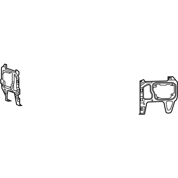 68449226AA Mopar Bumper Illustration 1 of 1