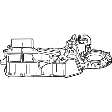 5061397AA Mopar Housing-EVAPORATER Upper Illustration 1 of 1
