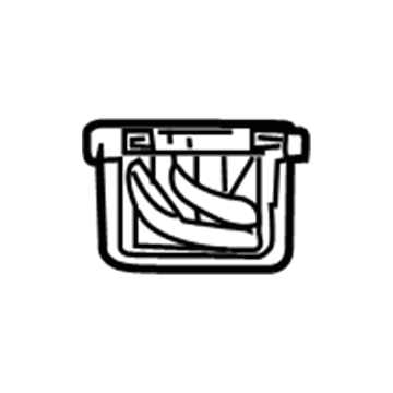 5061404AA Mopar Door-Vent Illustration 1 of 1