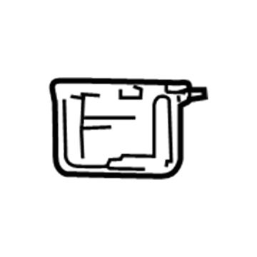 Mopar 5061403AB Door-Vent 5061403AB Mopar Door-Vent Illustration 1 of 1