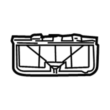 Mopar 5166467AA Door-DEFROSTER 5166467AA Mopar Door-DEFROSTER Illustration 1 of 1