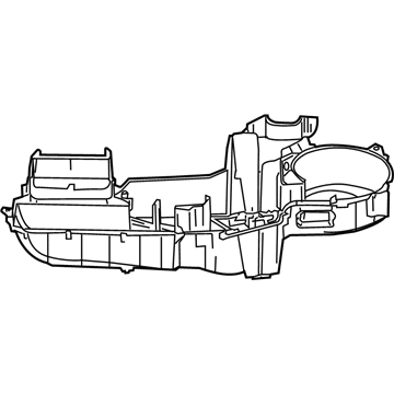 5166466AA Mopar Housing-A/C And Heater Illustration 1 of 1