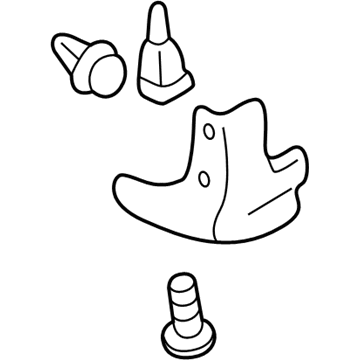 MR612006 Mopar Guard-Splash Shield Illustration 1 of 1