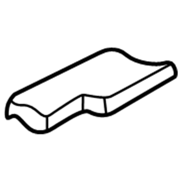 MR344068 Mopar Bracket-Hood Illustration 1 of 1