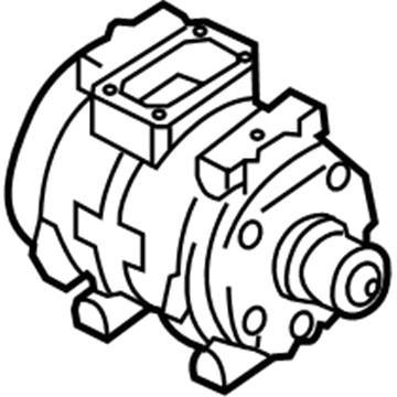 Jeep Commander A/C Compressor - 55111414AA