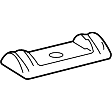 5118774AA Mopar Plate-Rear Spring U-Bolt Illustration 1 of 1