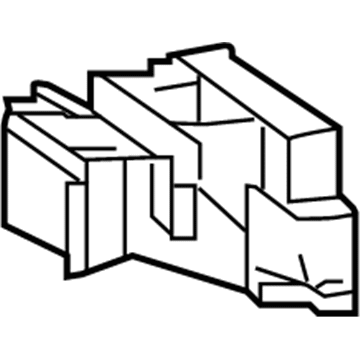 5118670AA Mopar Bracket-Spring SHACKLE Illustration 1 of 1