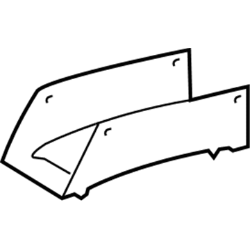 5118337AA Mopar Bracket Illustration 1 of 1