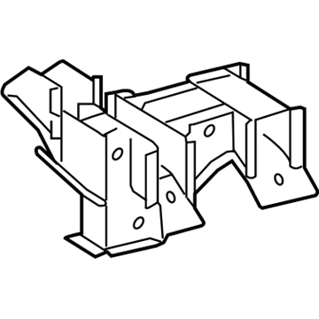 5118668AA Mopar Bracket-Spring SHACKLE Illustration 1 of 1