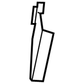 1RG80DX9AA Mopar Outboard Shield Illustration 1 of 1