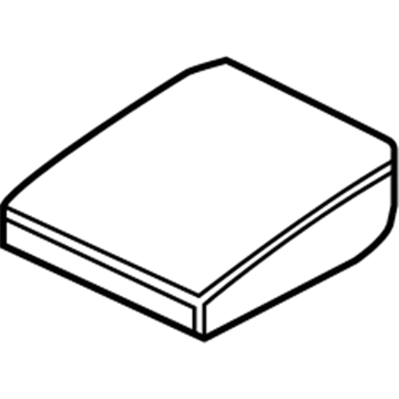 68066854AA Mopar Foam-ARMREST Illustration 1 of 1
