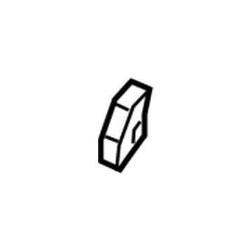 68051316AA Mopar BULKHEAD-Rear Frame Rail Illustration 1 of 1